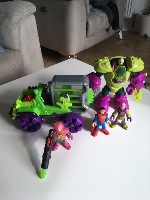 imaginext lex luthor mech suit